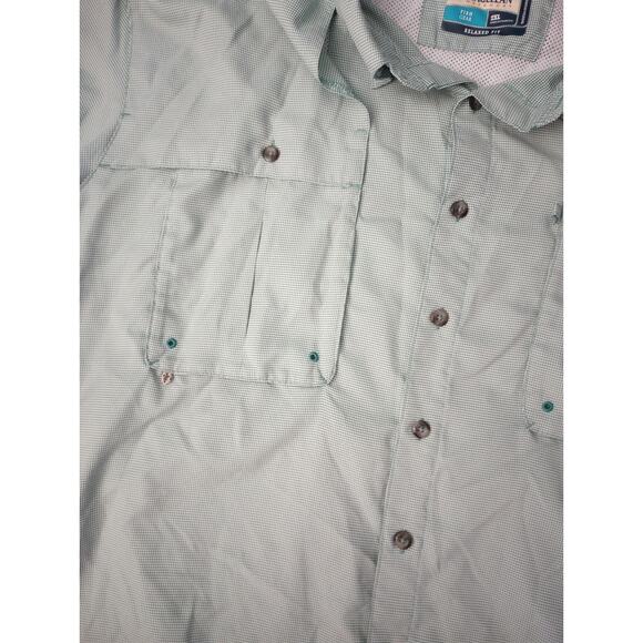 Magellan Outdoors Moisture Wicking Relaxed Fit 2XL Fish Gear Button Up - Picture 4 of 9
